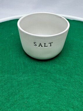 Hearth & Hand Magnolia Salt Cellar Cream Stoneware Farmhouse Kitchen 4"